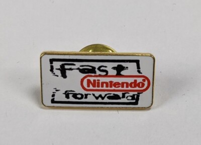 1990's Nintendo Promotion / Employee Fast Forward NES Button Pin Badge #2