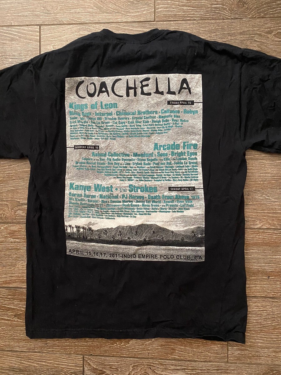 COACHELLA Music and Arts Festival Men's T Shirt size M 2011