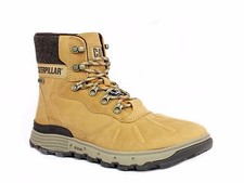 Botas de cuero Caterpillar para hombre STICTION HI ICE+W impermeables aisladas miel