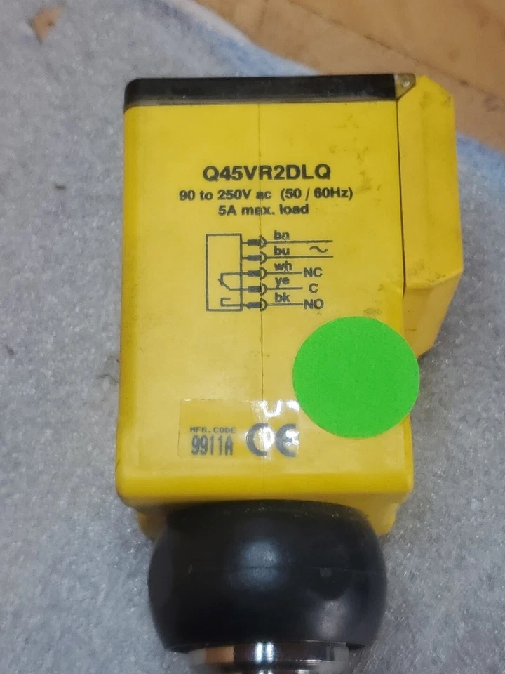 Banner Engineering Q45VR2DLQ Photoelectric Sensor 9911A WE SHIP TODAY - Image 3 of 4