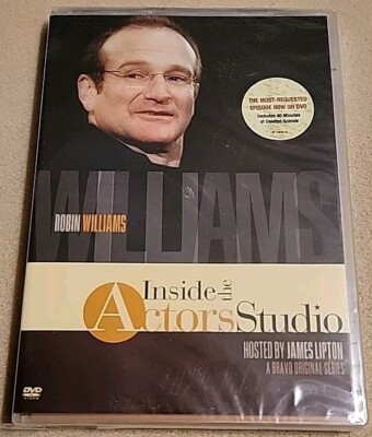 NEW Robin Williams: Inside Actors Studio (DVD, 2001) James Lipton Bravo SEALED