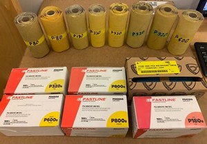 Fastline PSA Abrasive Link Roll Sending pad dicks bulk 6 inch