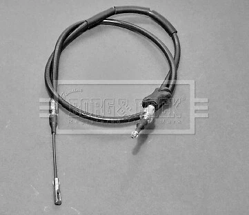 Cable de freno trasero derecho para Audi Coupe Cabriolet 80 90 Baxter 893609722F Foto 3 de 4