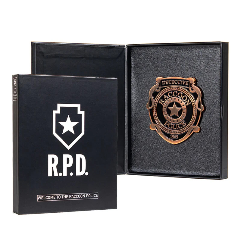 Resident Evil 1 2 R.P.D. Raccoon City Police Enamel Pin Badge