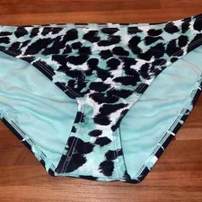 Salt Cove Spot on animal print hipster Bottom 