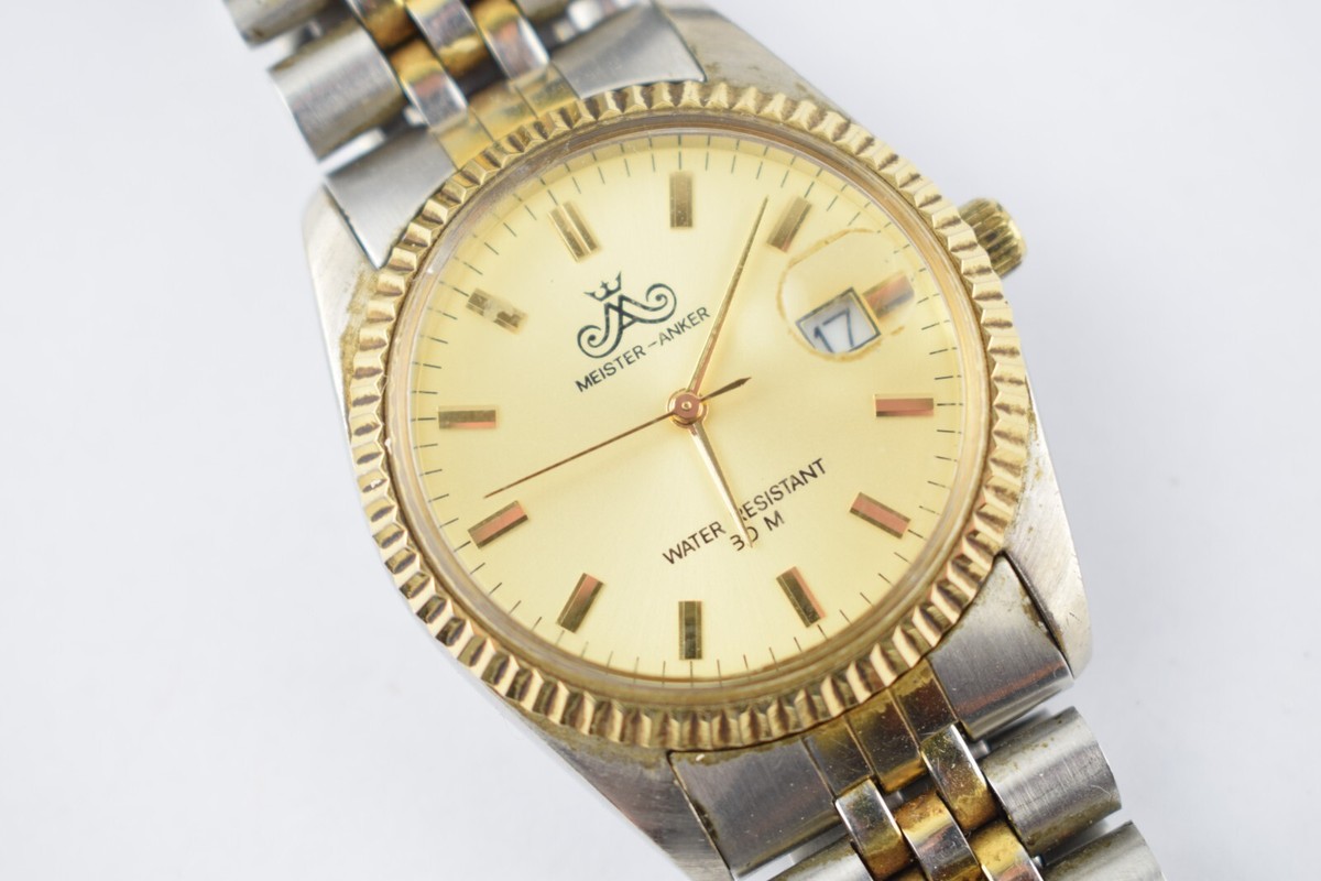 Stainless Steel Meister Anker Firma Vintage Meister Anker