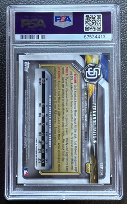 2018 Bowman Fernando Tatis Jr. orange 25