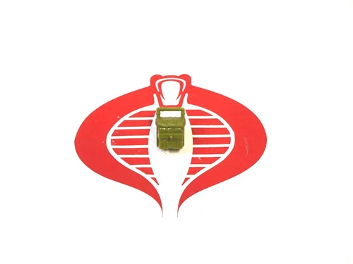 GI Joe Weapon Tiger Force Roadblock Backpack w Ammo 1988 Original Accessory