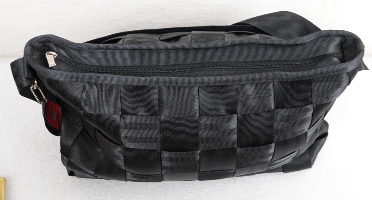 Detroit by Harveys Bag Zipper Seat Belts Black Introducing the Pure Detroit x Harveys seatbelt bags. 7  main image 2