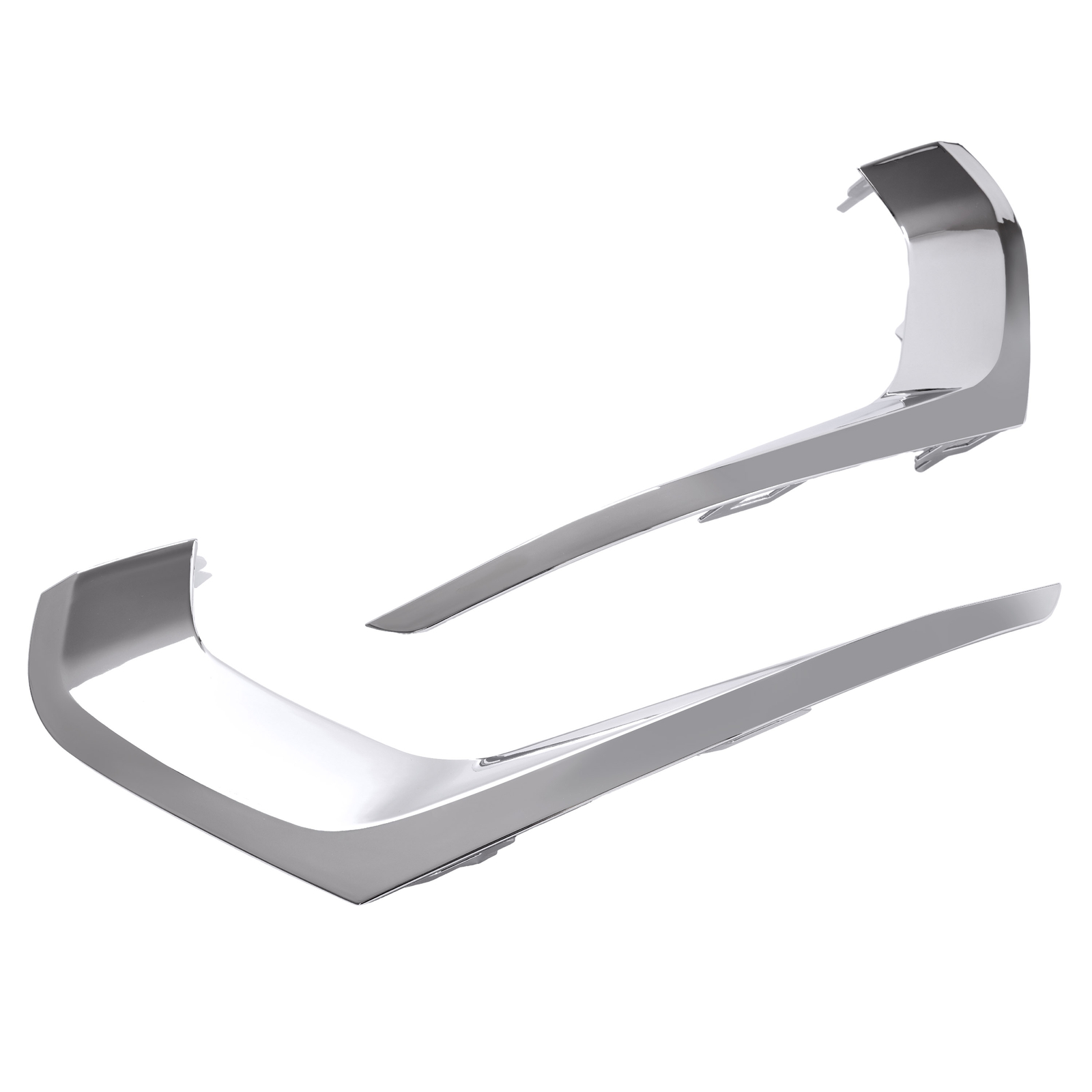 Pair Front Fog Light Trim Cover Passenger & Driver Side For Chevy Traverse 18-21