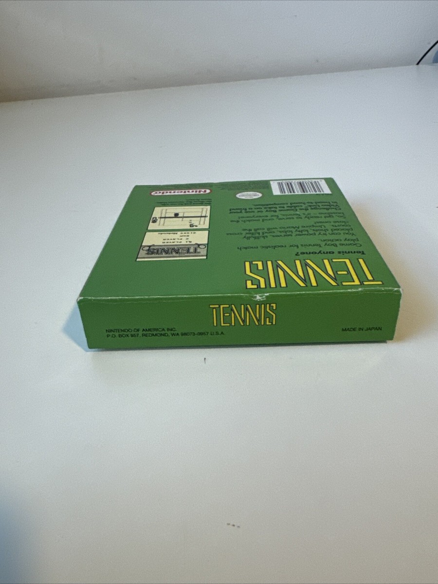 Tennis Nintendo Game Boy Complete CIB - Tested 45496730031 Tennis Nintendo Game Boy Complete CIB - Tested 45496730031