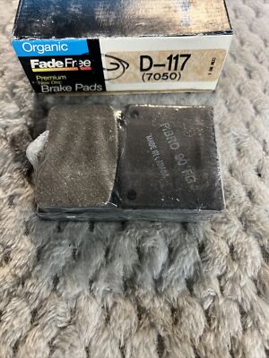Fade Free D117 Brake Pads Fits Some Datsun Nissan Honda 1973 - 1982 D229