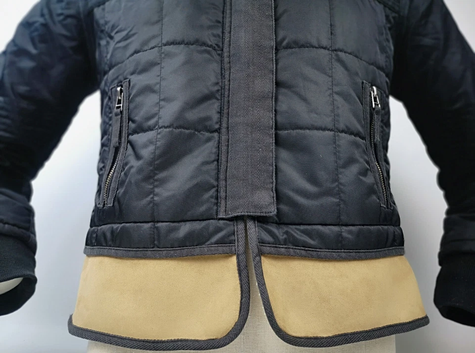 Chevignon Jacke Buddy schwarz unisex tragbar Damen Gr. M (S) Herren Gr XS Cosmos - Bild 4 von 4