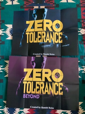 Zero Tolerance Collection, Strictly Limited Games set of 2 double sided posters