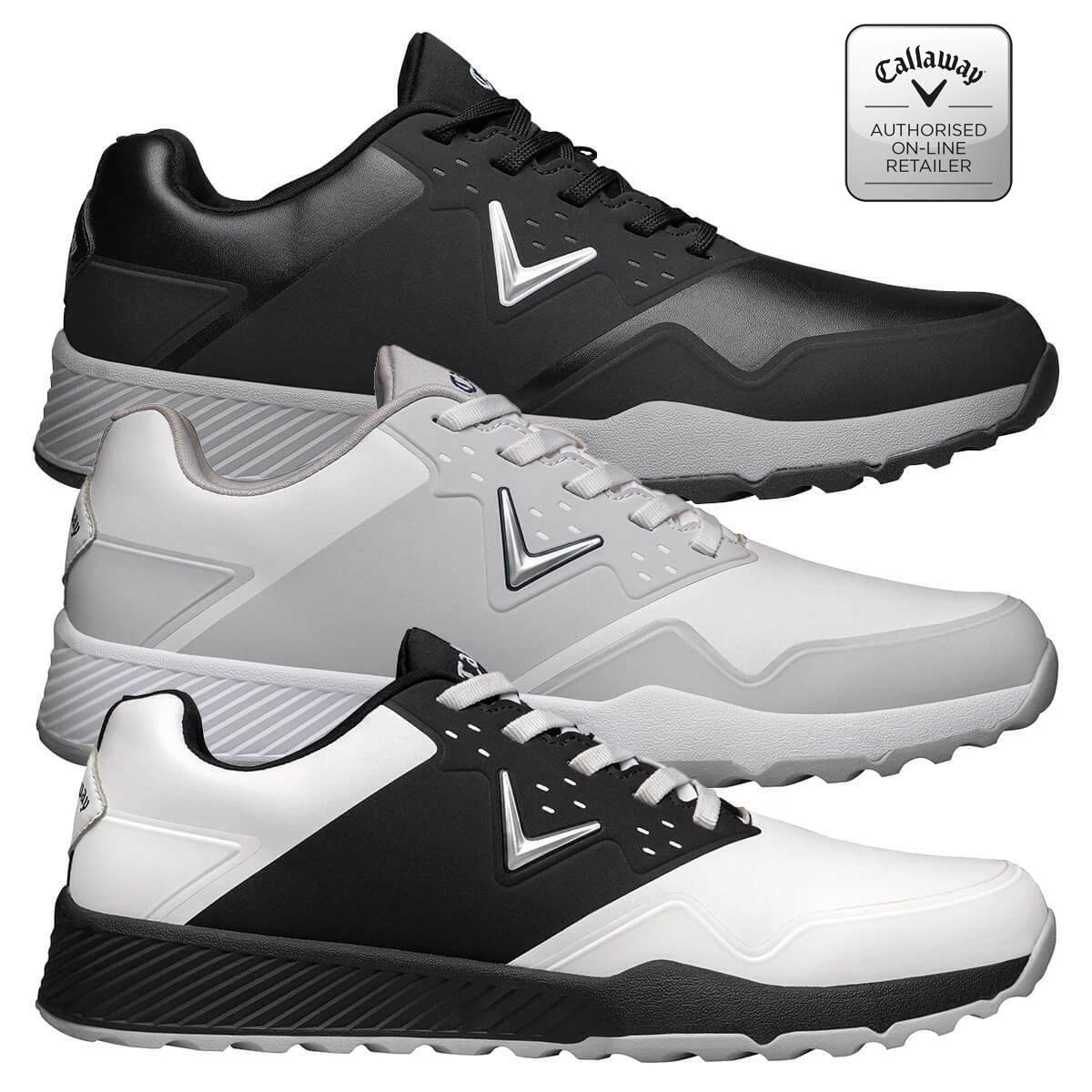 Callaway Golf CHEV ACE Golf Shoes M589 (UK 7-UK 13) - 3 colour options