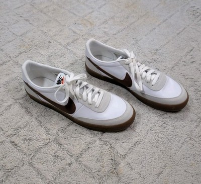 Nike Killshot 2 Leather Sneaker Shoes White Cacao Wow Gum Mens 12 432997-130