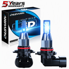 HB4 9006 LED Headlight Bulbs 6500K Conversion Kit Low Beam Bright blue 2-Pack