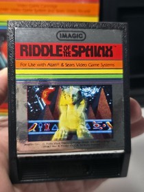 Imagic Riddle of the Sphinx Atari 2600 Action & Adventure Game w/ Box Manual