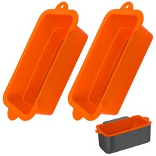 2Pack Silicone Grease Cup Liners Reusable Drip Pan Liners for Blackstone Griddle