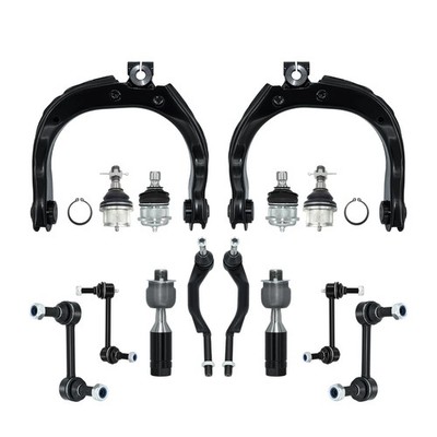 Front Upper Control Arm w/ Ball Jt Sway Bar 14pc 04-07 Trailblazer Envoy Rainier