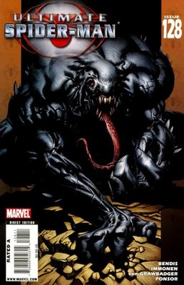 Ultimate Spider-Man (2000) # 128 (8.0-VF) Ultimate Venom vs. Ultimate Carnage...