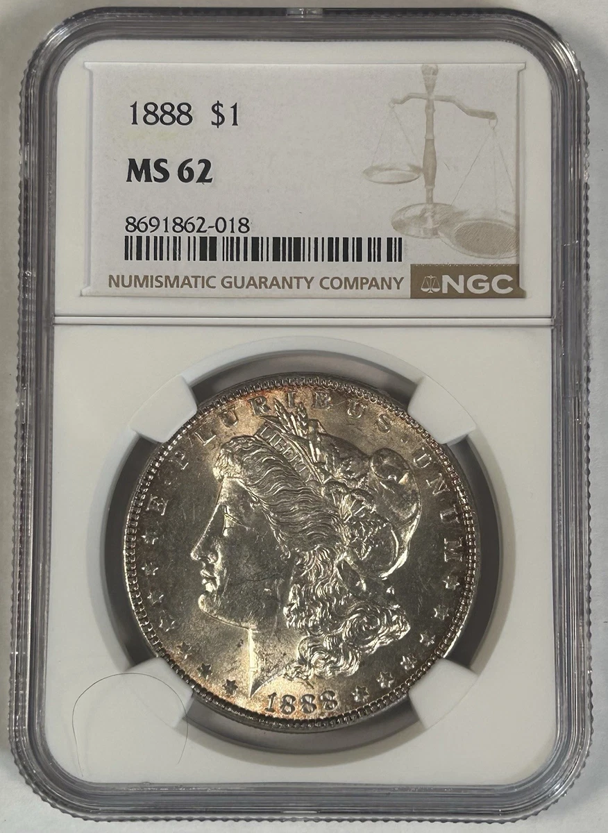 Silver 1888 Year Morgan US Dollars (1878-1921) for sale | eBay