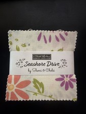 Moda Seashore Drive Charm Pack 42 Squares 2.5 Inches New