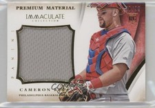 2014 Panini Immaculate Premium Material 20/99 Cameron Rupp #33 0q5