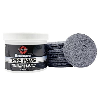 Renegade Products Pipe Dream Infused Polishing Pads   Chrome & Stainless... 