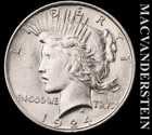 1924 Silver Peace Dollar - Choice Gem Brilliant Uncirculated++  Lustrous  #L2998