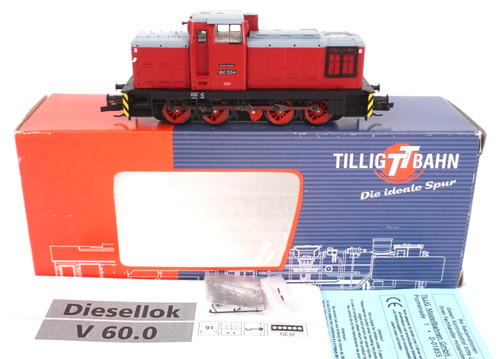 Tillig TT 96111 Diesellok V 60 1054 DR - DSS - Unbespielt - ZYAX/12105 | Condition: Gebraucht