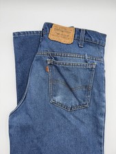 Vintage Levis Orange Tab Mens 34x30 Jeans USA 20508-0914 Straight Leg