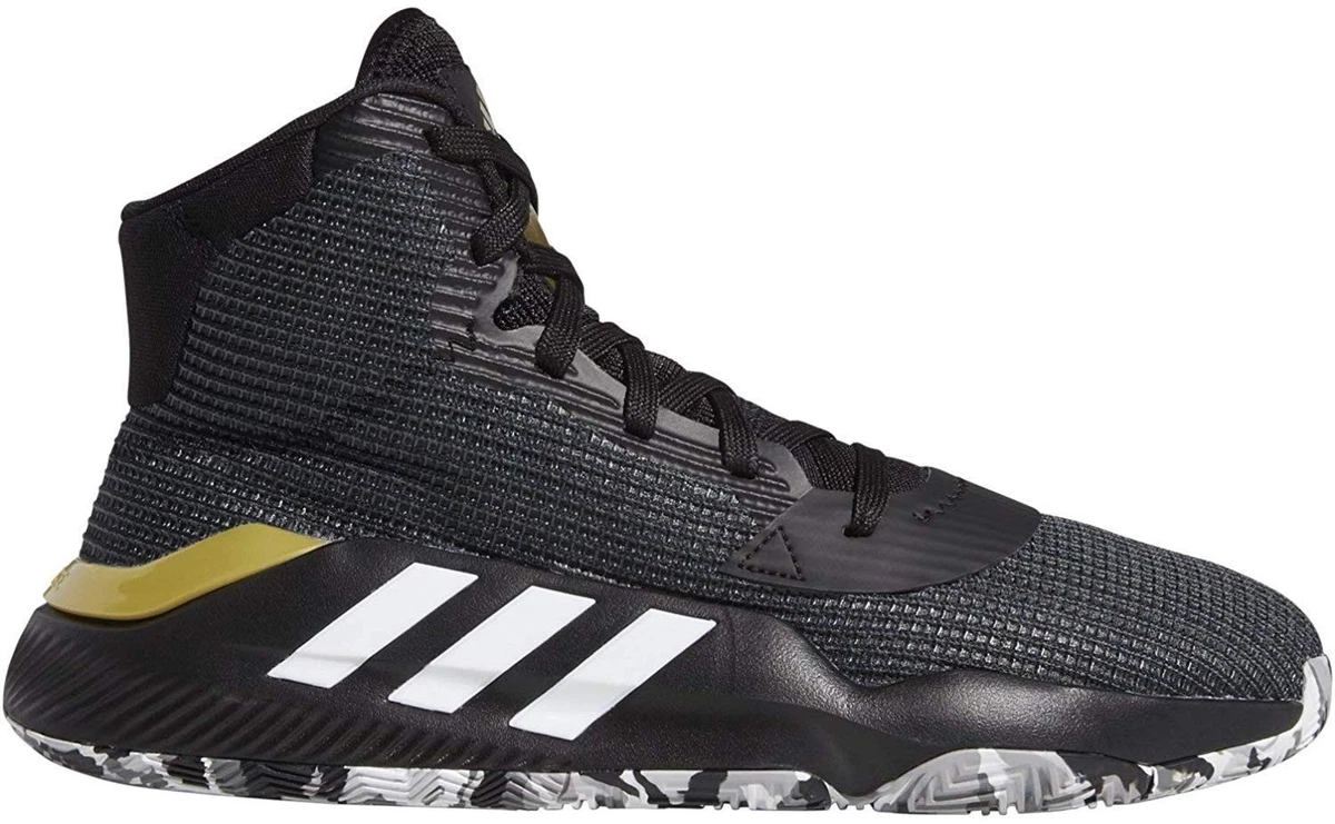 Preços baixos em adidas Pro Bounce 2019 Black White | eBay