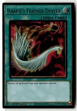 Harpie's Feather Duster MAGO-EN042 Premium Gold Rare Maximum Gold Yu-Gi-Oh LP