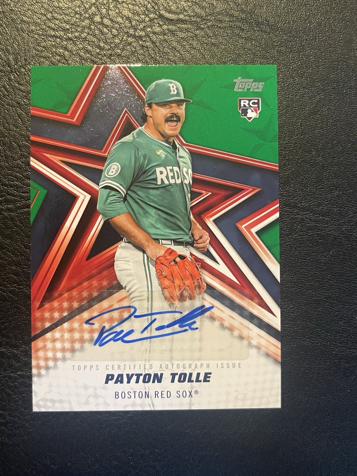 2026 Topps Series 2 Green Baseball Stars Auto Payton Tolle RC 60/99  #BSA2-PT 