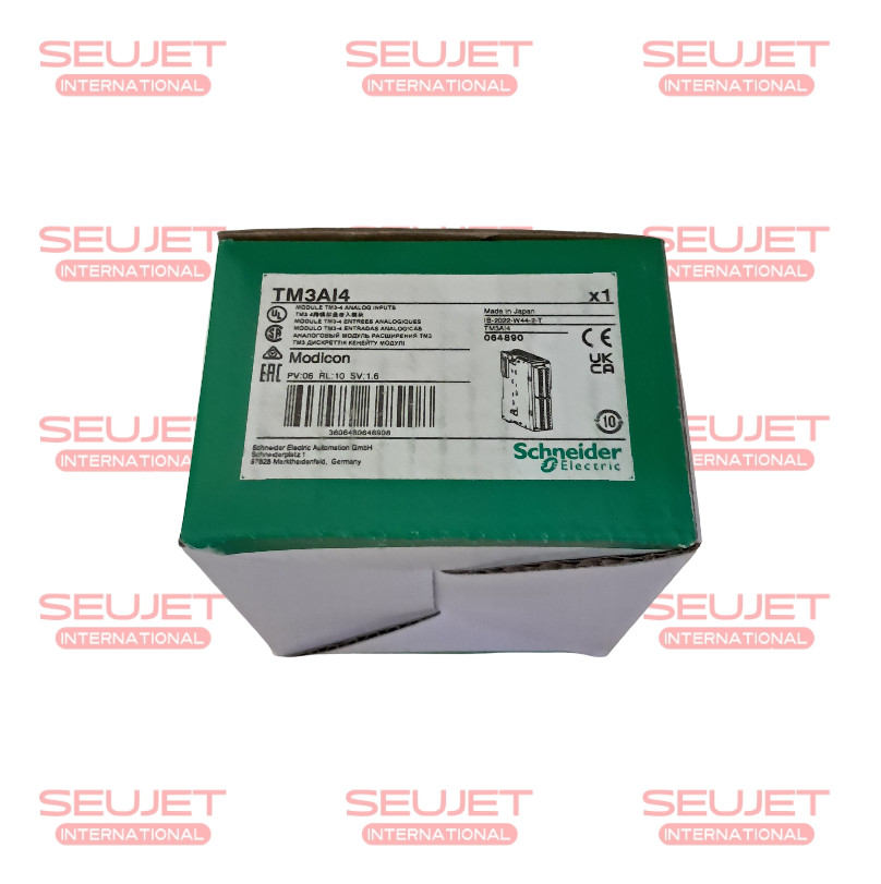 Module d'entrée analogique TM3AI4 Schneider Electric neuf scellé d'usine
