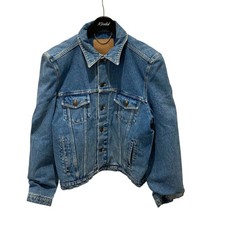 BALENCIAGA Denim Jacket 470345 Sky Blue Size: 34