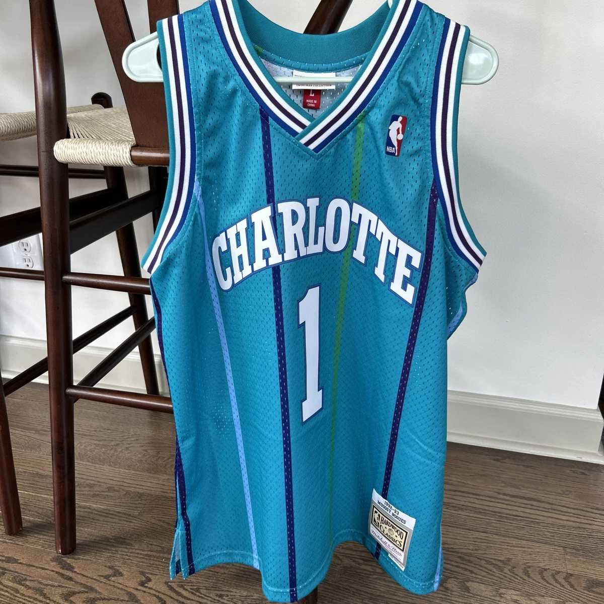 Muggsy Bogues Jersey for sale | eBay
