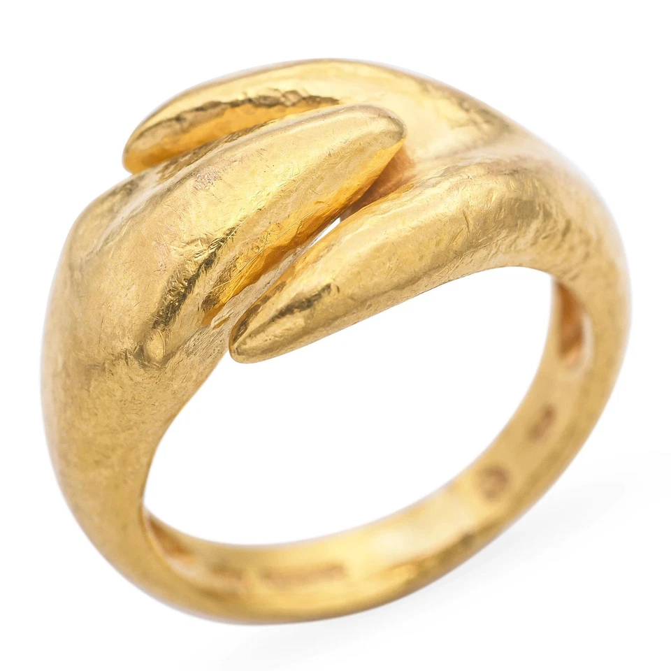 Lalaounis 18k Yellow Gold Organic Ring - Image 2 of 4