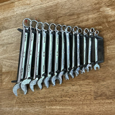 Sk Super Chrome Metric Wrench Set 7-19mm