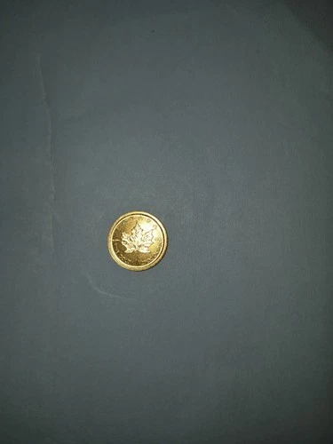 2016 Canadian Gold Maple Leaf 1/20 oz — photo from the most recent tracked eBay sale