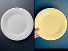 Vintage Fiesta Fiestaware Dinner Plate Older 1986-87  10-1/2"