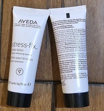 Aveda Stress Fix Body Lotion Stress Relieving Aroma .85fl oz Lot Of 2 Brand New