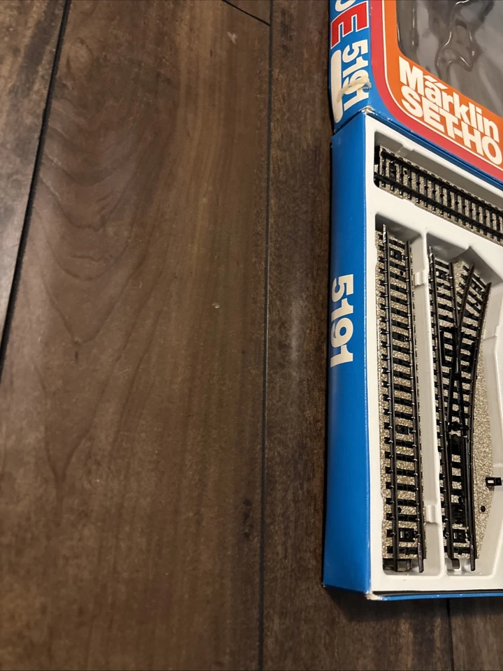 Marklin 5191 HO  Track Expansion Pack - Complete! Hard To Find Box! - Image 2 of 4