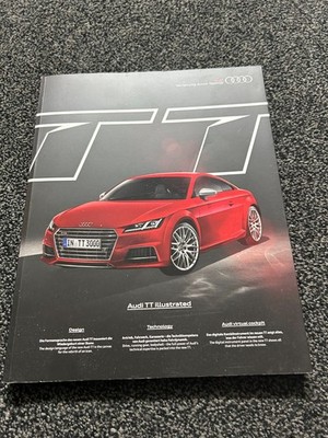 Audi TT Illustrated Brochure   Design, Technology & Virtual Cockpit   Genuine Au
