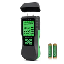 Digital Wood Moisture Meter, Packing Materials Moisture Detector, Building Ma...