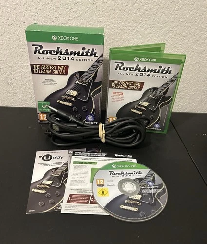 Rocksmith 2014 Edition with Real Tone Cable - Xbox One CIB TESTED