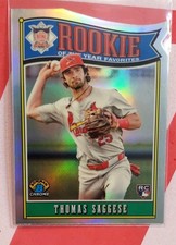 2025 Bowman Chrome Thomas Saggese Rookie of the Year Favorites # ROY-6 Cardinals