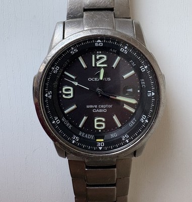 Casio Oceanus OCW-100TDJ Titanium Wave Ceptor Solar JDM Vintage Japan