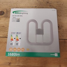 1x 14W=28W Replacement LED GR10q 4 pin 4000K 2D Light Bulb Double D Cool White